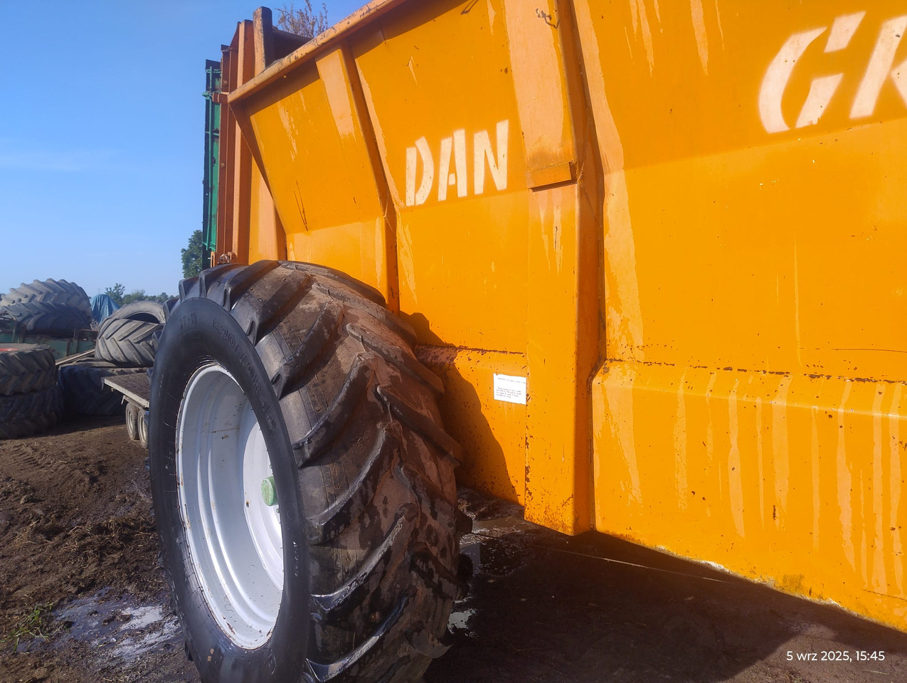 DANGREVILLE 14 - ناثرة السماد الحيواني: صورة 3 DANGREVILLE 14 - ناثرة السماد الحيواني: صورة 3