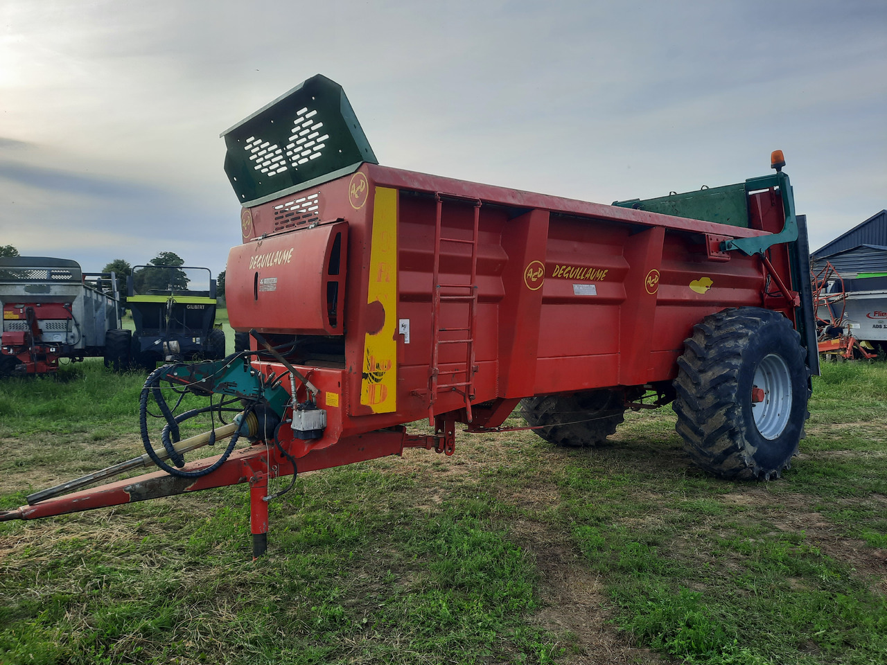 DEGUILLAUME Force 16 D - ناثرة السماد الحيواني: صورة 3 DEGUILLAUME Force 16 D - ناثرة السماد الحيواني: صورة 3