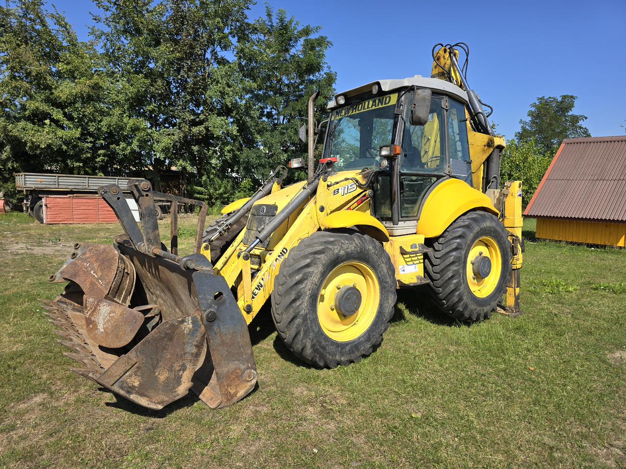 NEW HOLLAND B115-4PS - لودر ذو محراث خلفي/ باكهو: صورة 2 NEW HOLLAND B115-4PS - لودر ذو محراث خلفي/ باكهو: صورة 2