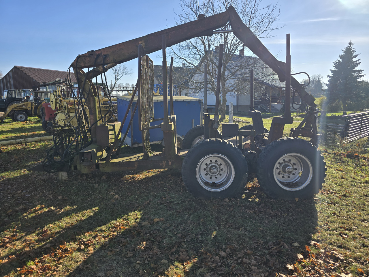 Przyczepa leśna do zrywki - مقطورة رزاعية: صورة 2 Przyczepa leśna do zrywki - مقطورة رزاعية: صورة 2