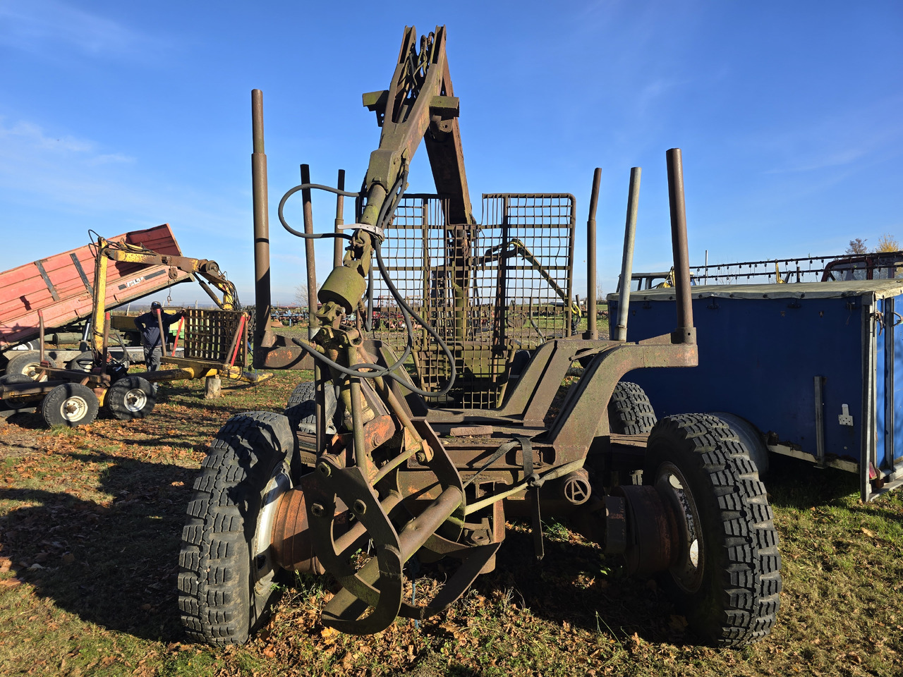 Przyczepa leśna do zrywki - مقطورة رزاعية: صورة 4 Przyczepa leśna do zrywki - مقطورة رزاعية: صورة 4