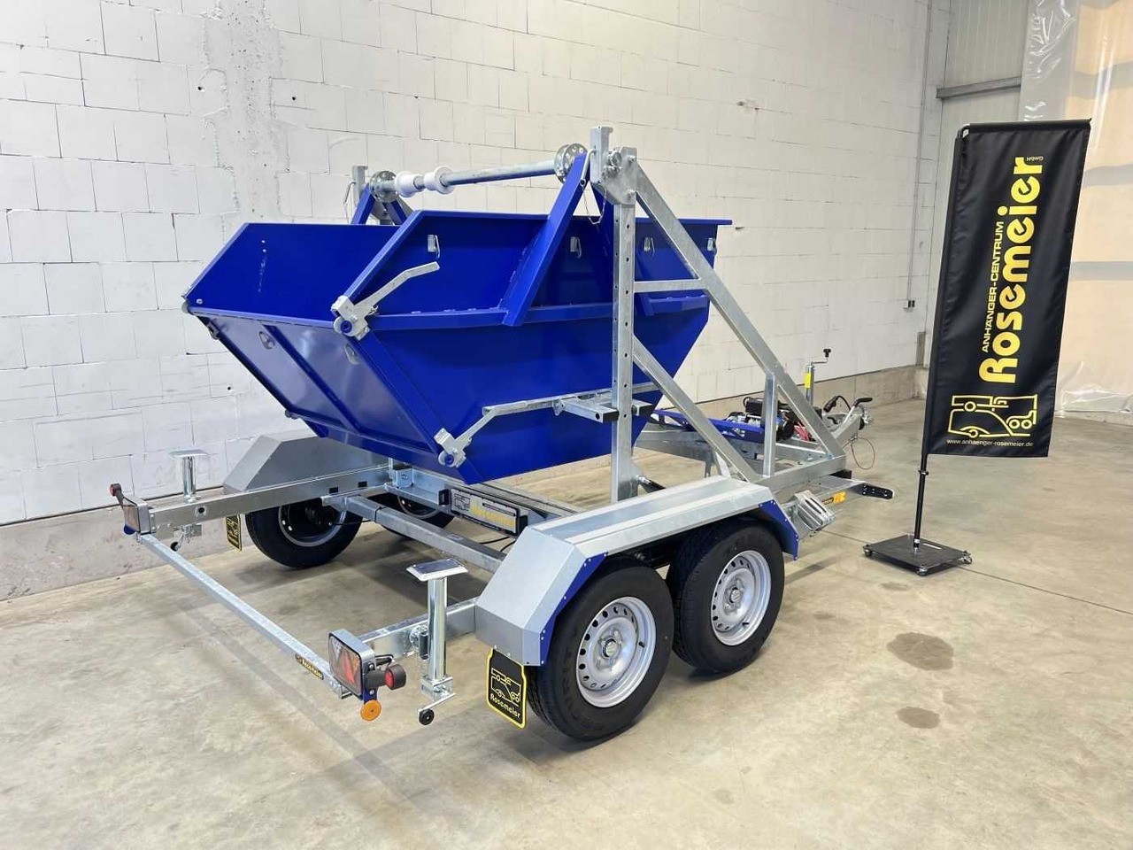 BLYSS KTT V2L mit Mulde Kabeltrommelanhänger - مقطورة: صورة 4 BLYSS KTT V2L mit Mulde Kabeltrommelanhänger - مقطورة: صورة 4