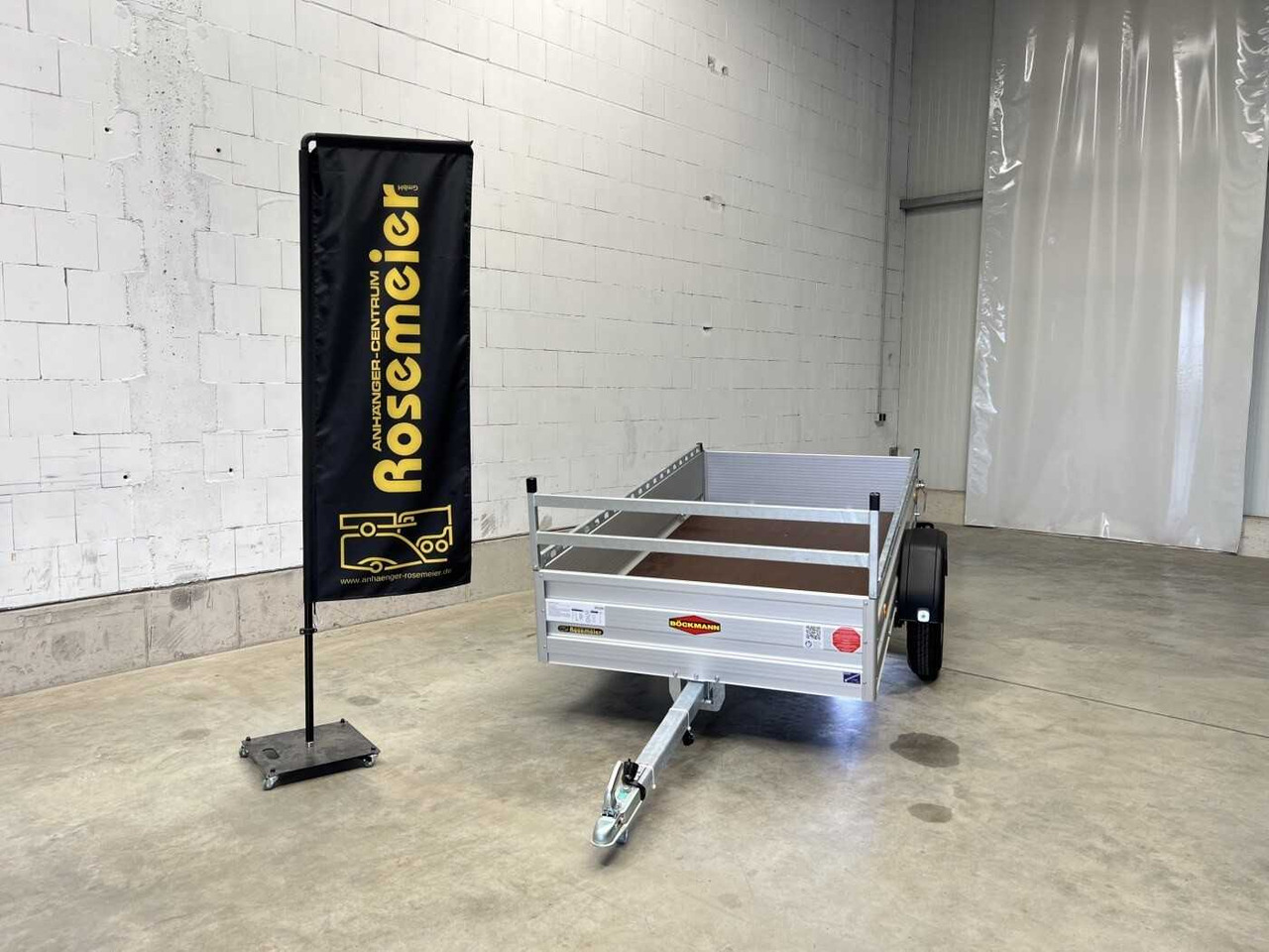 BOECKMANN TL-AL 2513/75 Profi Kastenanhänger ungebremst - مقطورة عربة: صورة 1 BOECKMANN TL-AL 2513/75 Profi Kastenanhänger ungebremst - مقطورة عربة: صورة 1
