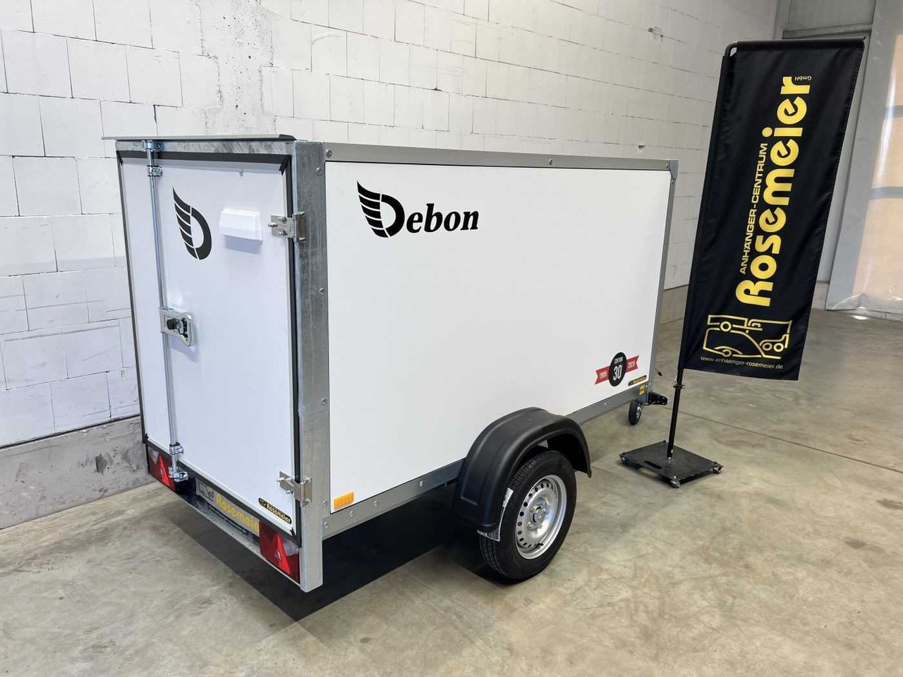 CHEVAL LIBERTE DEBON C220 Roadster 1-Flügeltür Kofferanhänger - مقطورة بصندوق مغلق: صورة 3 CHEVAL LIBERTE DEBON C220 Roadster 1-Flügeltür Kofferanhänger - مقطورة بصندوق مغلق: صورة 3