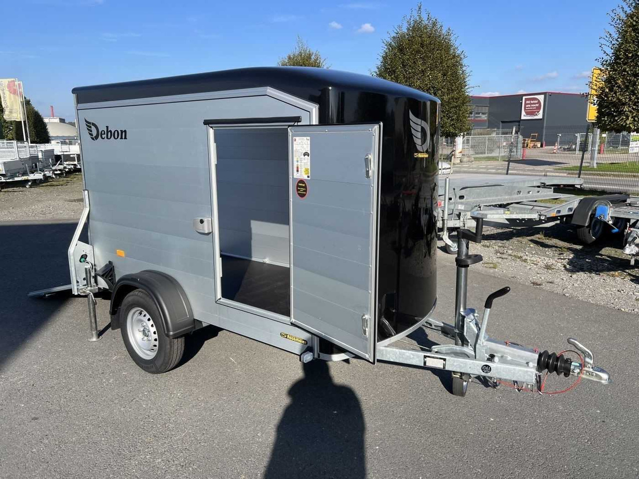 CHEVAL LIBERTE DEBON C255 Seitentür Kofferanhänger - مقطورة بصندوق مغلق: صورة 3 CHEVAL LIBERTE DEBON C255 Seitentür Kofferanhänger - مقطورة بصندوق مغلق: صورة 3