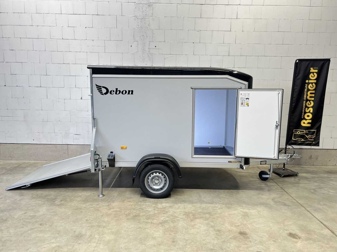 CHEVAL LIBERTE DEBON C255 Seitentür ungebremst Kofferanhänger - مقطورة بصندوق مغلق: صورة 1 CHEVAL LIBERTE DEBON C255 Seitentür ungebremst Kofferanhänger - مقطورة بصندوق مغلق: صورة 1