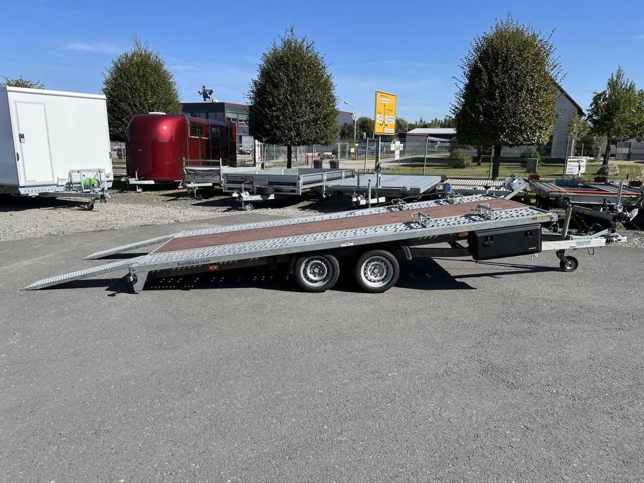 HUMBAUR MTK 304722 Maschinentransporter - مقطورة: صورة 1 HUMBAUR MTK 304722 Maschinentransporter - مقطورة: صورة 1