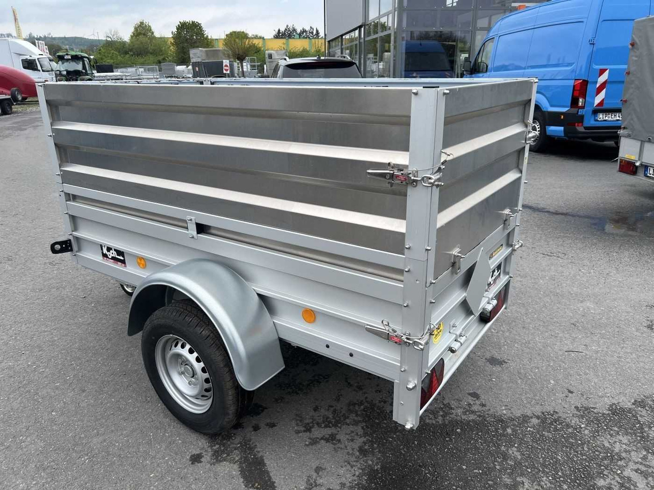 KOCH B1000 BWA Kastenanhänger gebremst - مقطورة عربة: صورة 5 KOCH B1000 BWA Kastenanhänger gebremst - مقطورة عربة: صورة 5