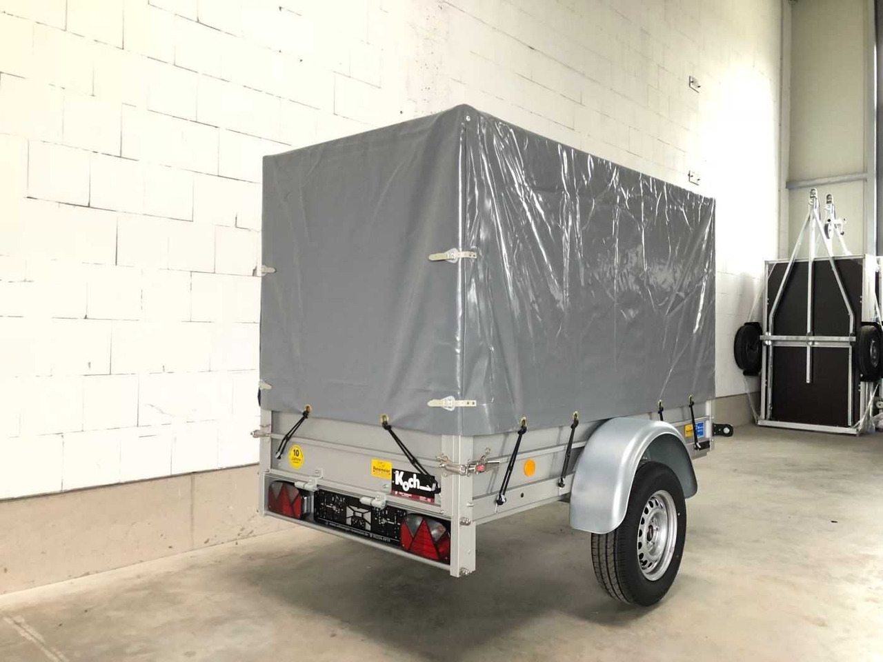 KOCH U2 Plane Kastenanhänger ungebremst - مقطورة عربة: صورة 2 KOCH U2 Plane Kastenanhänger ungebremst - مقطورة عربة: صورة 2