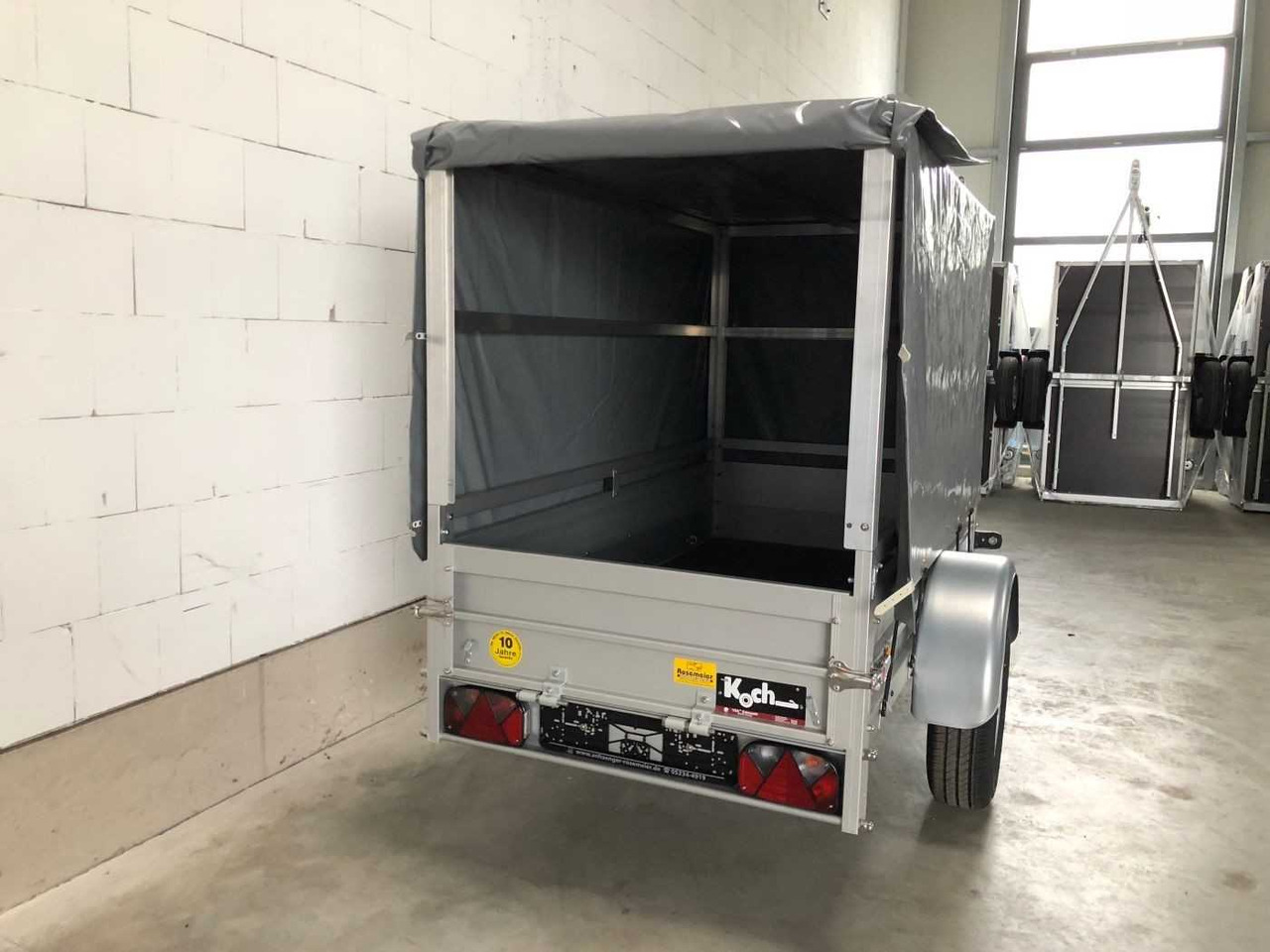 KOCH U2 Plane Kastenanhänger ungebremst - مقطورة عربة: صورة 5 KOCH U2 Plane Kastenanhänger ungebremst - مقطورة عربة: صورة 5