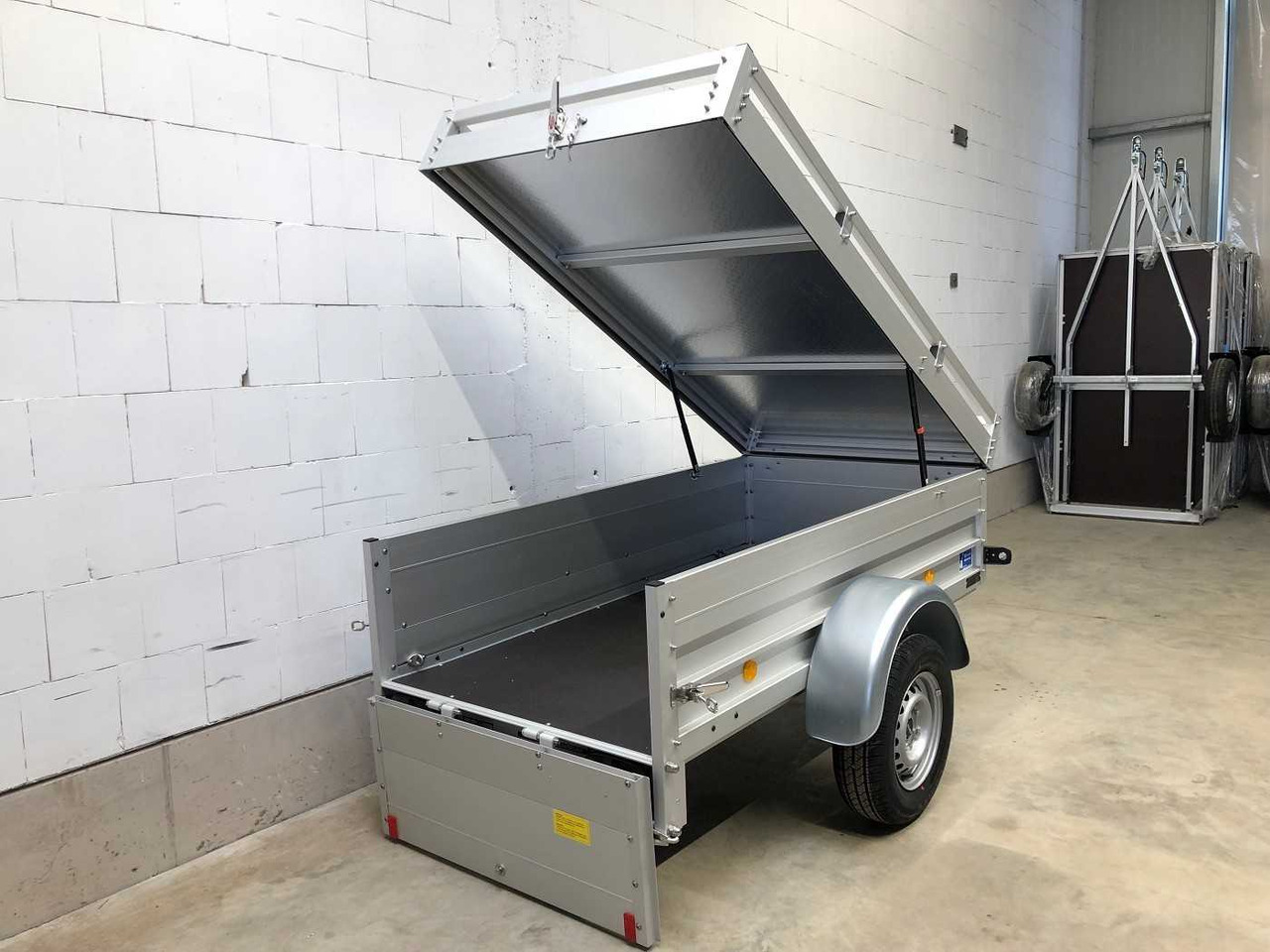 KOCH U2 mit Deckel Deckelanhänger - مقطورة عربة: صورة 2 KOCH U2 mit Deckel Deckelanhänger - مقطورة عربة: صورة 2