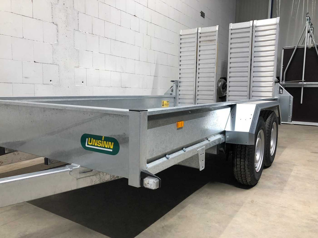 UNSINN UB 3618-35-14 Doppelrampe Maschinentransporter - مقطورة لنقل المعدات: صورة 5 UNSINN UB 3618-35-14 Doppelrampe Maschinentransporter - مقطورة لنقل المعدات: صورة 5