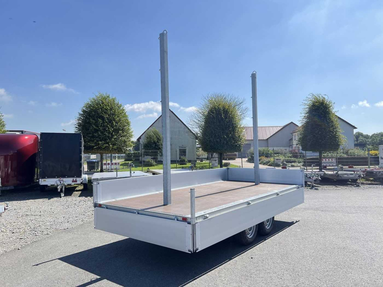 UNSINN ULM 4220-35-14 Langmaterialanhänger - مقطورات مسطحة: صورة 4 UNSINN ULM 4220-35-14 Langmaterialanhänger - مقطورات مسطحة: صورة 4