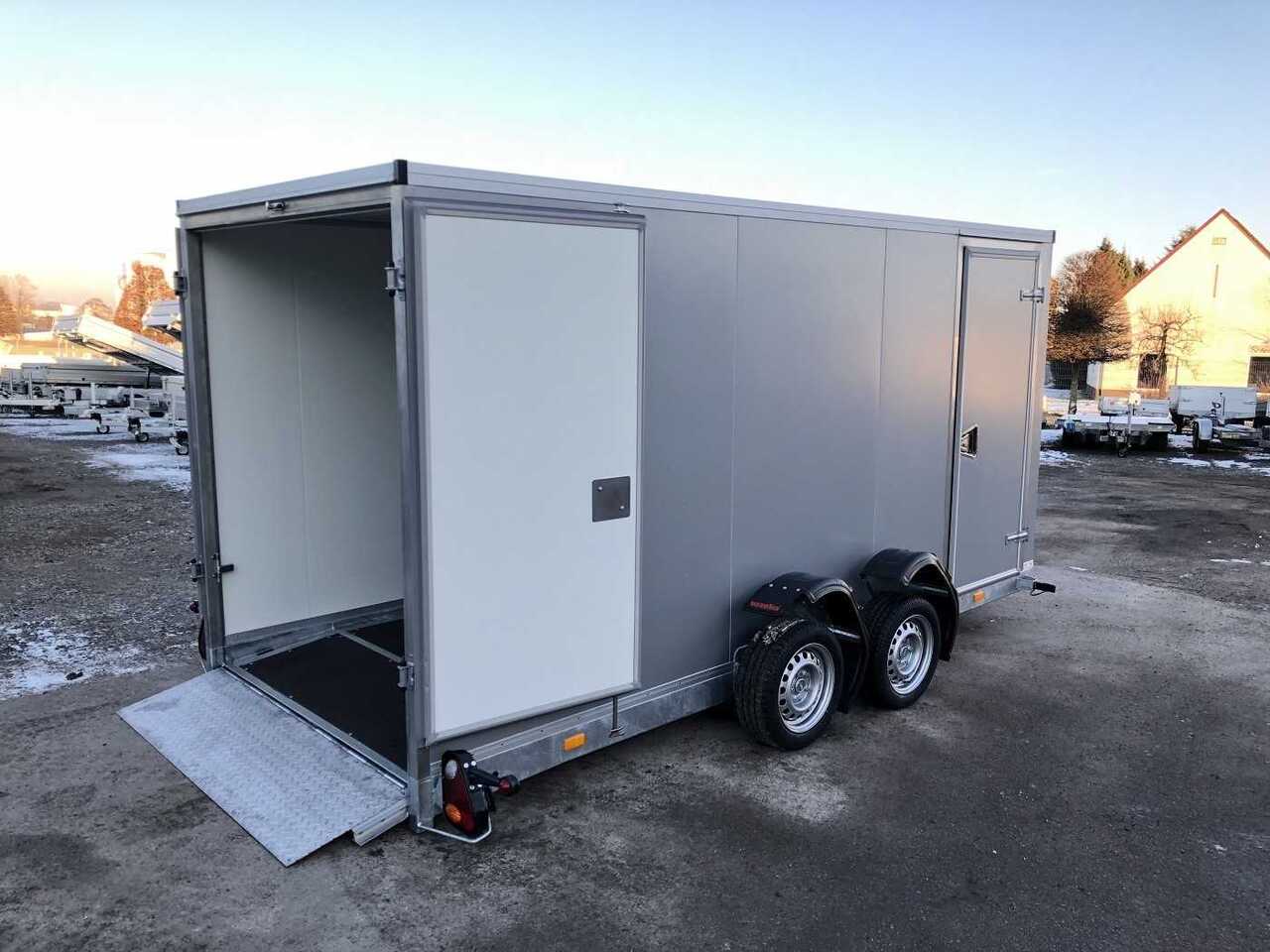 VEZEKO Husky FB K 35.40 EP Tür Kofferanhänger - مقطورة بصندوق مغلق: صورة 1 VEZEKO Husky FB K 35.40 EP Tür Kofferanhänger - مقطورة بصندوق مغلق: صورة 1