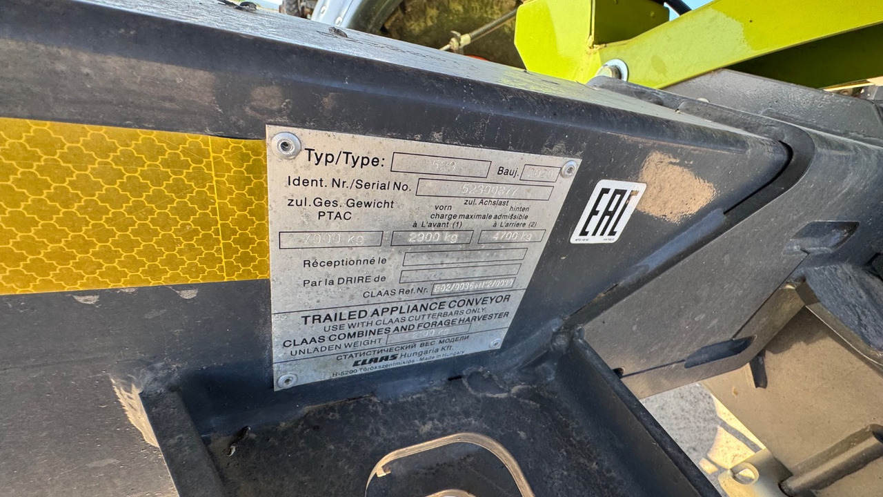 حصادة CLAAS Lexion 6900 TerraTrac 890 full Options: صورة 11 حصادة CLAAS Lexion 6900 TerraTrac 890 full Options: صورة 11