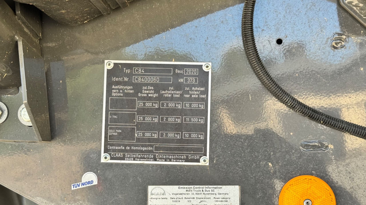 حصادة CLAAS Lexion 6900 TerraTrac 890 full Options: صورة 6 حصادة CLAAS Lexion 6900 TerraTrac 890 full Options: صورة 6