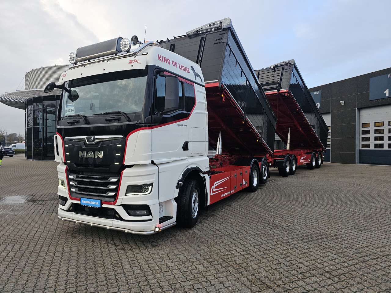 MAN TGX 26.580 6X2-4 Hængertræk - شاحنة قلاب: صورة 1 MAN TGX 26.580 6X2-4 Hængertræk - شاحنة قلاب: صورة 1