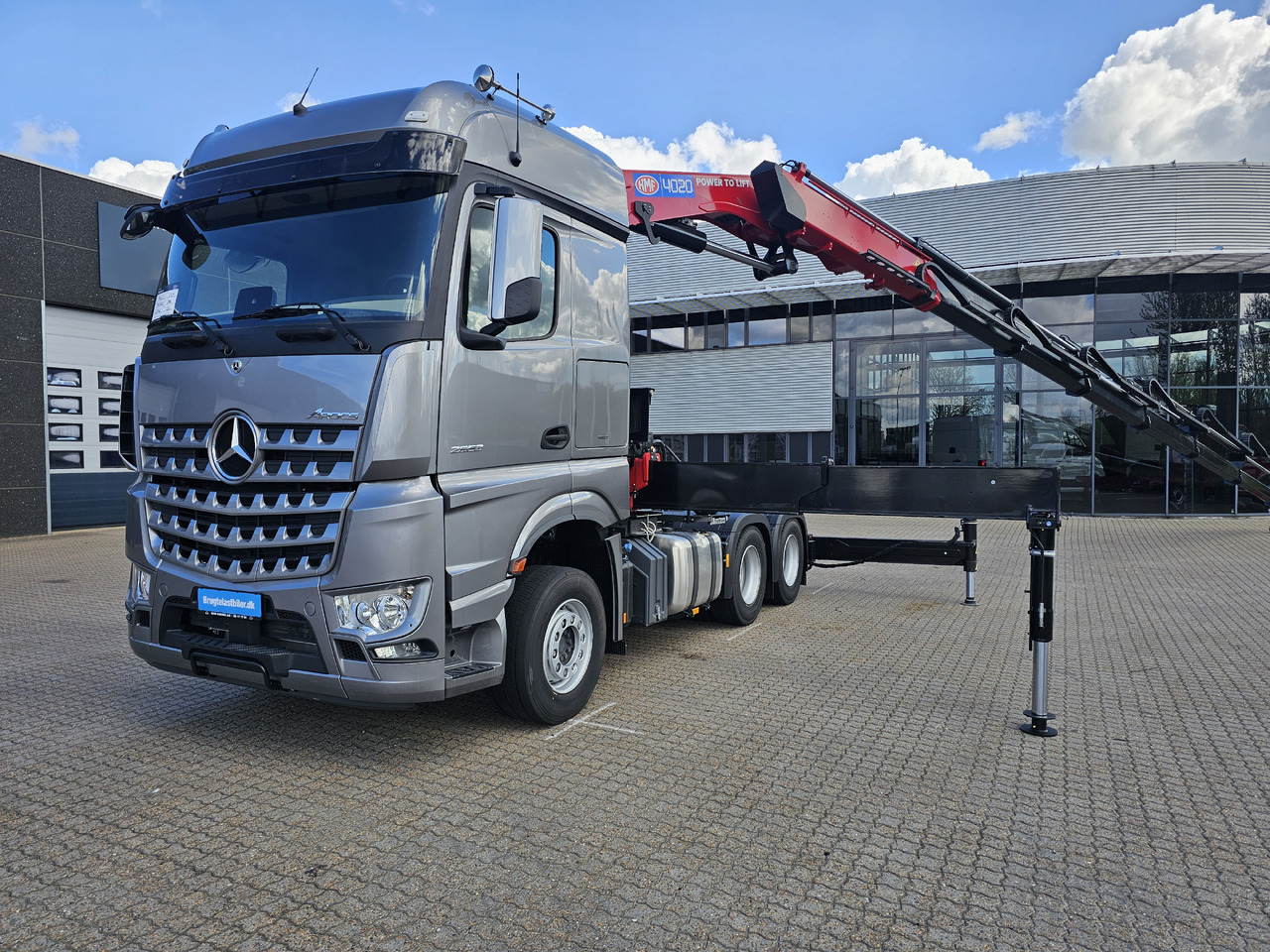 Mercedes Arocs 2653 6x4 40 T-mtr. - شاحنة كرين, مقطورة السحب: صورة 2 Mercedes Arocs 2653 6x4 40 T-mtr. - شاحنة كرين, مقطورة السحب: صورة 2