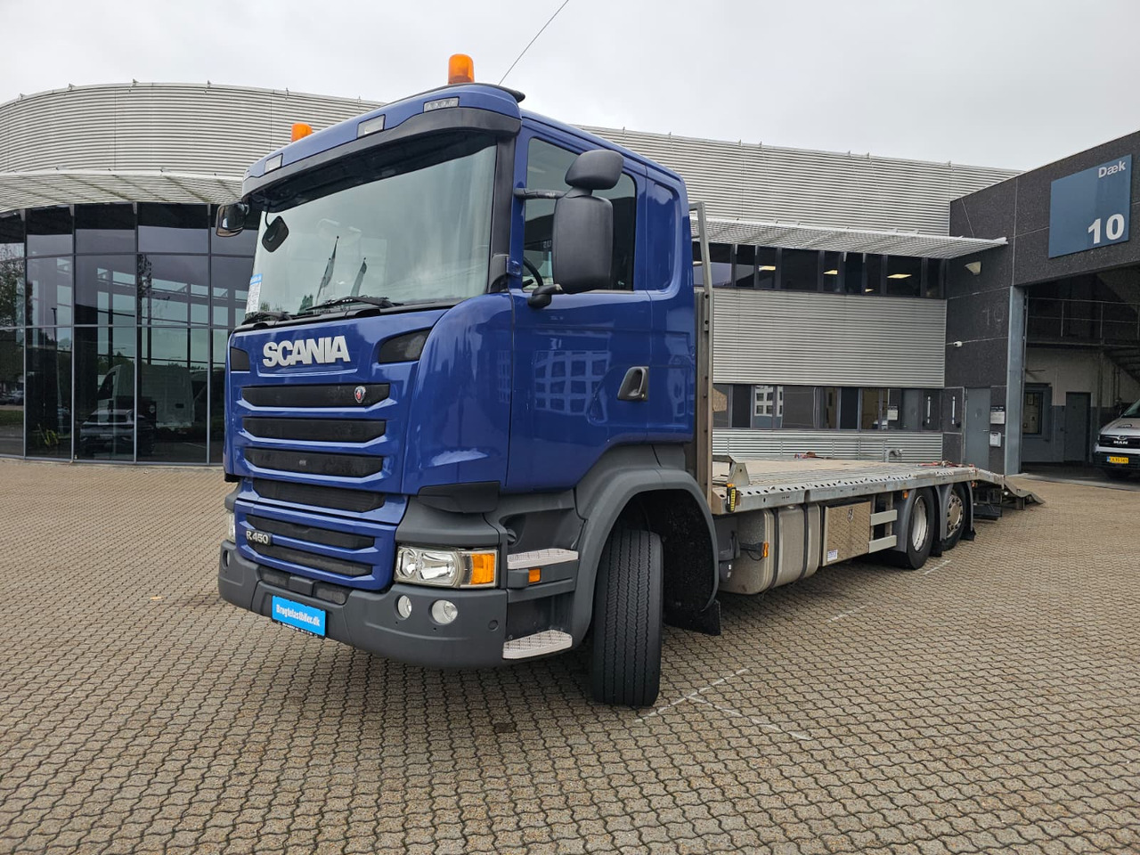 Scania Scania R450 6X2-4 - شاحنة نقل سيارات شاحنة: صورة 1 Scania Scania R450 6X2-4 - شاحنة نقل سيارات شاحنة: صورة 1
