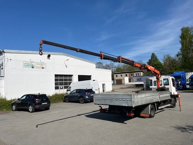 Iveco ML 75 E Pritsche mit Atlas Ladekran 60.1 - شاحنات مسطحة, شاحنة كرين: صورة 3 Iveco ML 75 E Pritsche mit Atlas Ladekran 60.1 - شاحنات مسطحة, شاحنة كرين: صورة 3