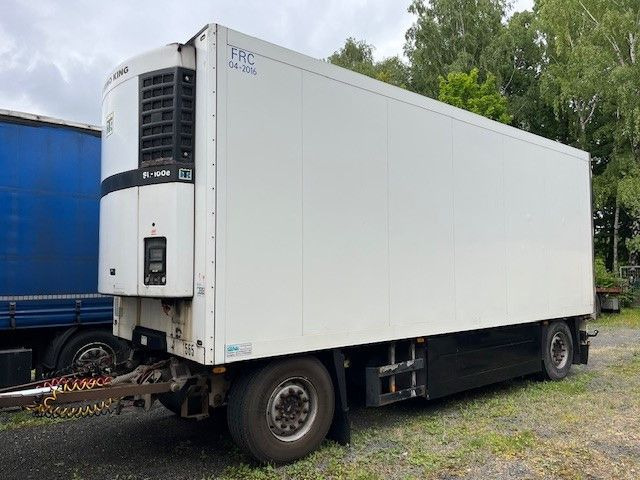 Schmitz Cargobull TK Anhänger Thermoking SL100 Rohrbahn Fleisch - مقطورة للتبريد: صورة 1 Schmitz Cargobull TK Anhänger Thermoking SL100 Rohrbahn Fleisch - مقطورة للتبريد: صورة 1