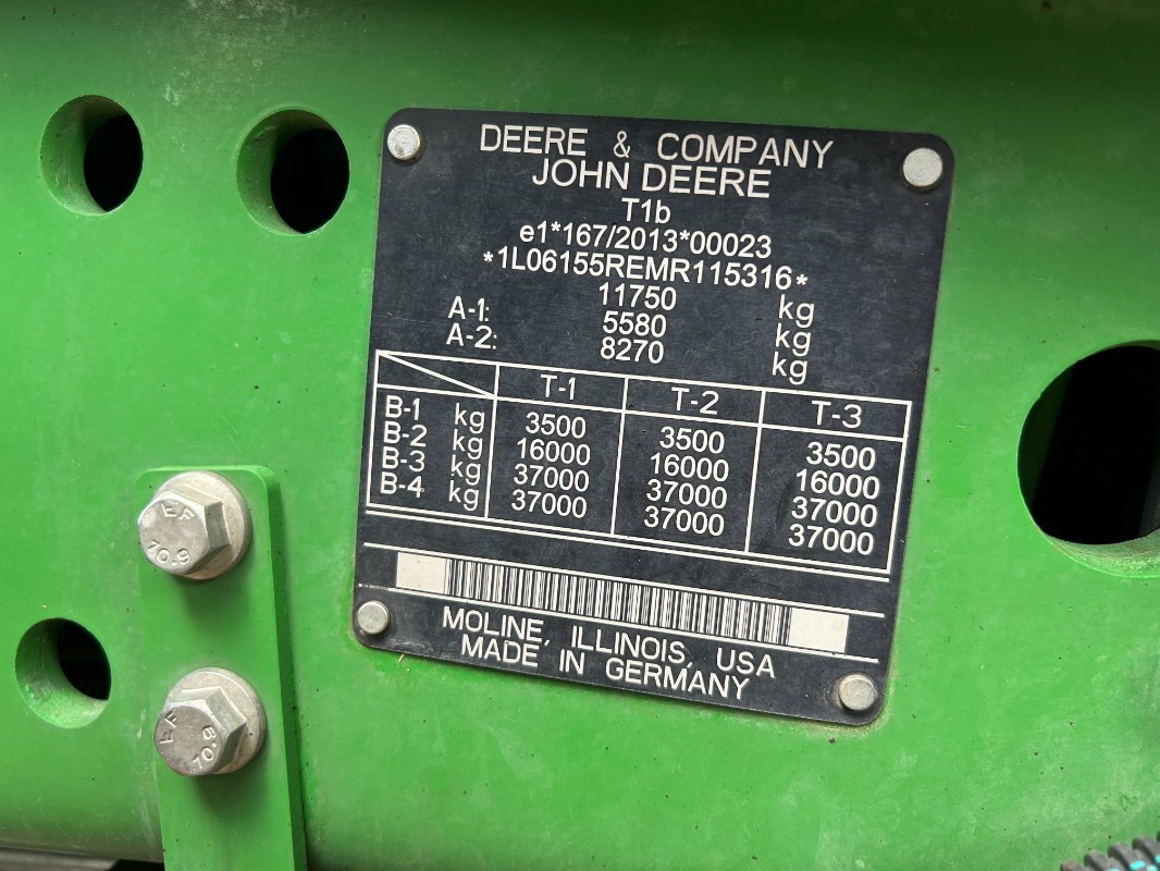 John Deere 6155R - جرار: صورة 4 John Deere 6155R - جرار: صورة 4