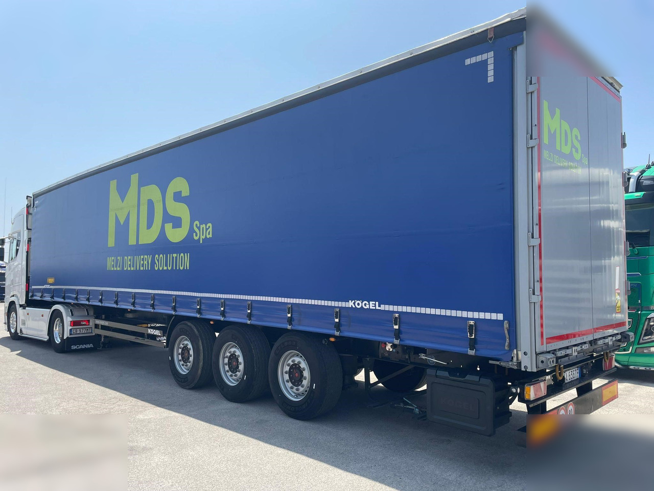 KÖGEL - نصف مقطورة بستائر جانبية: صورة 5 KÖGEL - نصف مقطورة بستائر جانبية: صورة 5