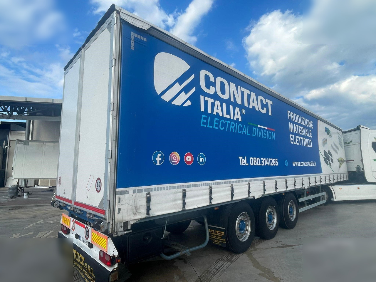 MERKER - نصف مقطورة بستائر جانبية: صورة 1 MERKER - نصف مقطورة بستائر جانبية: صورة 1