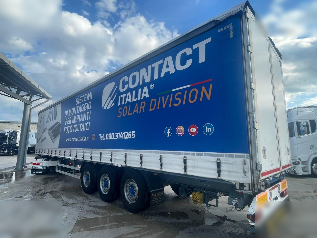 MERKER - نصف مقطورة بستائر جانبية: صورة 2 MERKER - نصف مقطورة بستائر جانبية: صورة 2