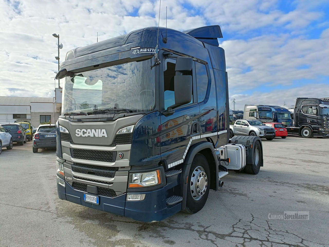 SCANIA P450 - مقطورة السحب: صورة 1 SCANIA P450 - مقطورة السحب: صورة 1