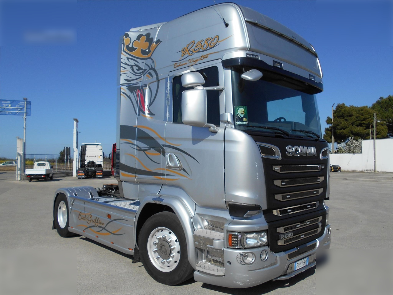 SCANIA R580 - مقطورة السحب: صورة 2 SCANIA R580 - مقطورة السحب: صورة 2