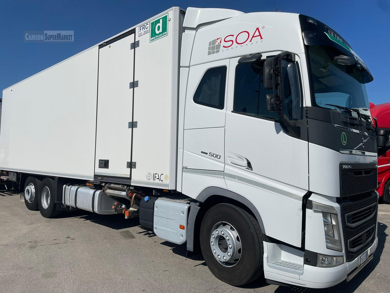 VOLVO FH500 - شاحنة ذات مبرد: صورة 1 VOLVO FH500 - شاحنة ذات مبرد: صورة 1