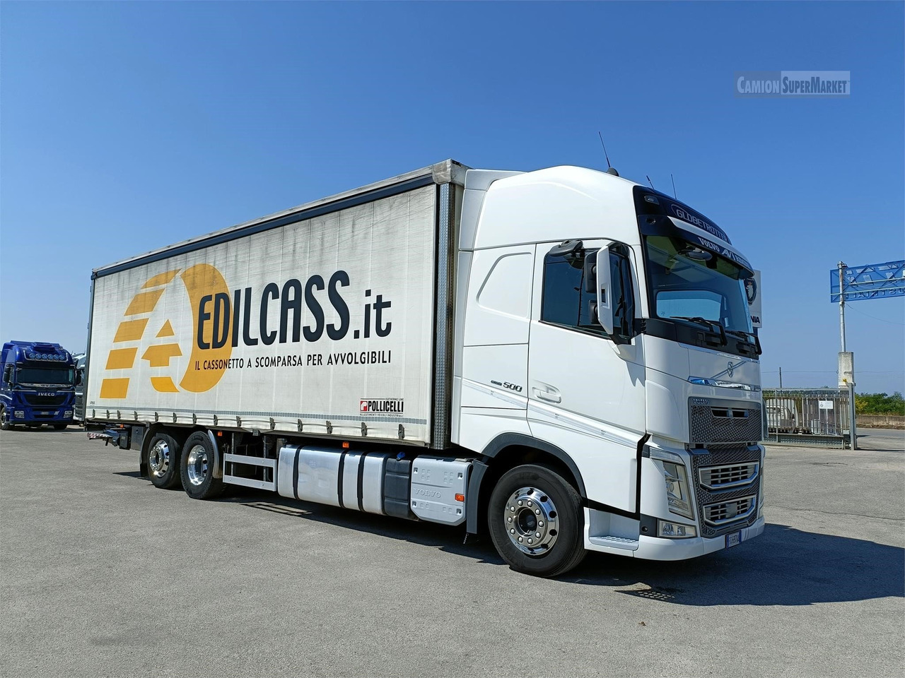 VOLVO FH500 - شاحنة ذات ستائر جانبية: صورة 1 VOLVO FH500 - شاحنة ذات ستائر جانبية: صورة 1