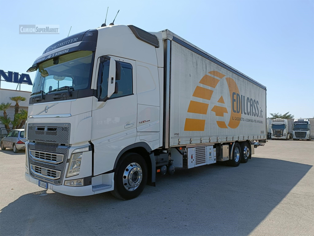 VOLVO FH500 - شاحنة ذات ستائر جانبية: صورة 2 VOLVO FH500 - شاحنة ذات ستائر جانبية: صورة 2