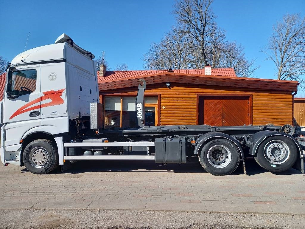 Mercedes-Benz Actros, 6X2, JOAB HOOK LIFT - شاحنة برافعة خطافية: صورة 4 Mercedes-Benz Actros, 6X2, JOAB HOOK LIFT - شاحنة برافعة خطافية: صورة 4