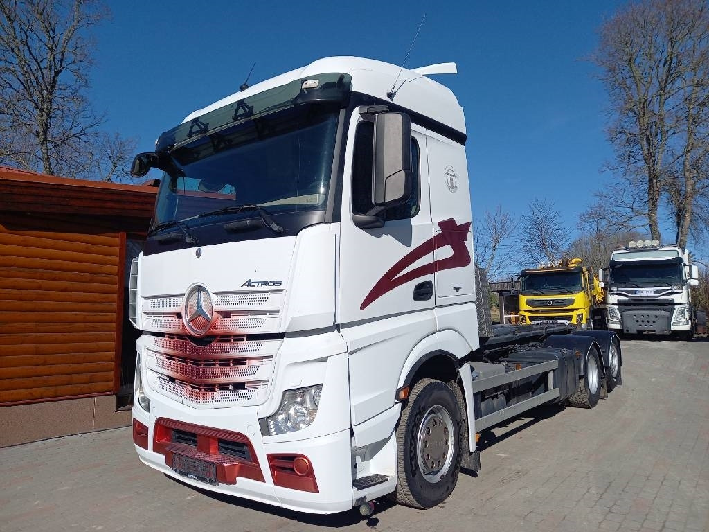 Mercedes-Benz Actros, 6X2, JOAB HOOK LIFT - شاحنة برافعة خطافية: صورة 1 Mercedes-Benz Actros, 6X2, JOAB HOOK LIFT - شاحنة برافعة خطافية: صورة 1