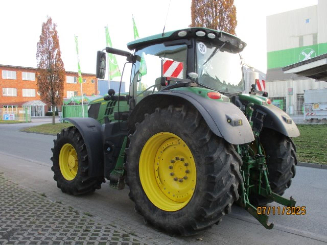 John Deere 6195R Motor neu - جرار: صورة 5 John Deere 6195R Motor neu - جرار: صورة 5