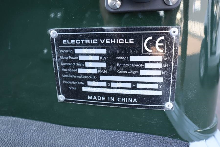 BRINGO DG-C2 Valid Inspection, *Guarantee! Dutch R - عربة جولف: صورة 4 BRINGO DG-C2 Valid Inspection, *Guarantee! Dutch R - عربة جولف: صورة 4
