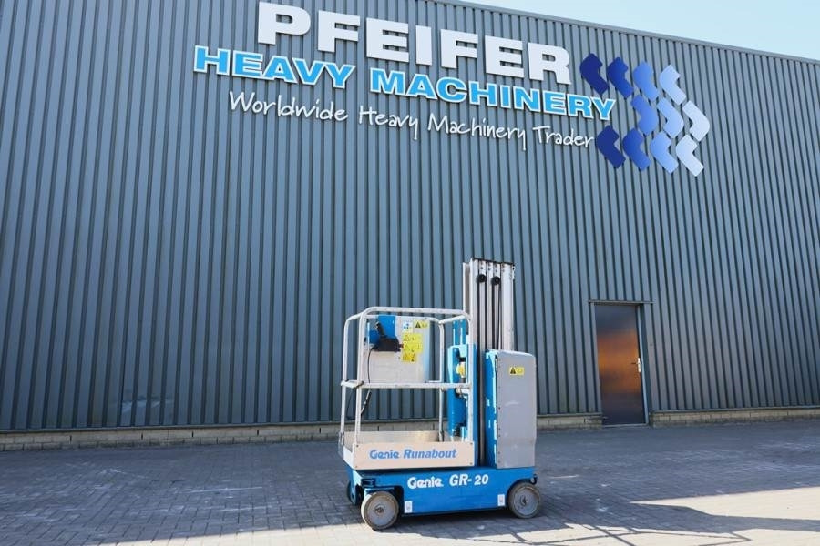Genie GR20 Electric, 8m Working Height, Non Marking Tyre - مرفاع مفصلي: صورة 1 Genie GR20 Electric, 8m Working Height, Non Marking Tyre - مرفاع مفصلي: صورة 1