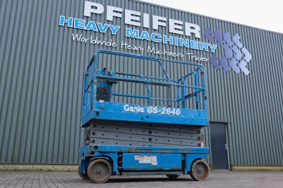 Genie GS2646 Electric, Working Height 9.80m, Capacity 45 - مرفاع مقصي: صورة 1 Genie GS2646 Electric, Working Height 9.80m, Capacity 45 - مرفاع مقصي: صورة 1