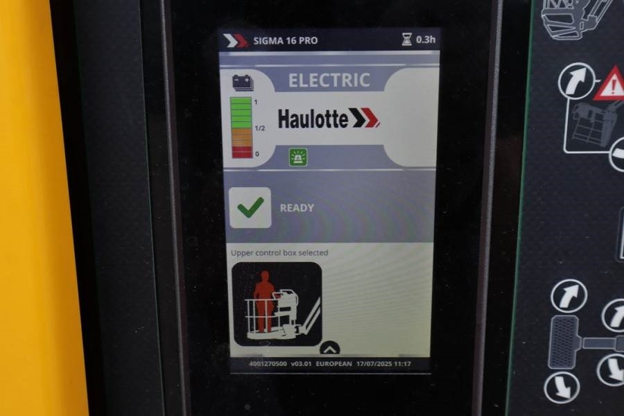 Haulotte SIGMA 16PRO NEW / UNUSED, Valid Inspection, *Guara - مرفاع مفصلي: صورة 5 Haulotte SIGMA 16PRO NEW / UNUSED, Valid Inspection, *Guara - مرفاع مفصلي: صورة 5