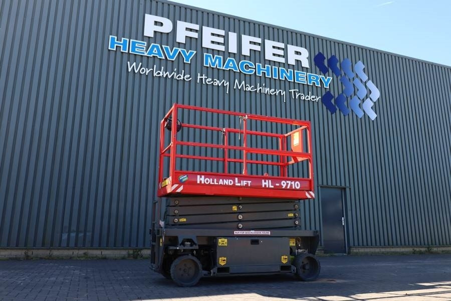 Holland Lift Ecostar HL-9710 Electric, 12m Working Height, 325k - مرفاع مقصي: صورة 1 Holland Lift Ecostar HL-9710 Electric, 12m Working Height, 325k - مرفاع مقصي: صورة 1
