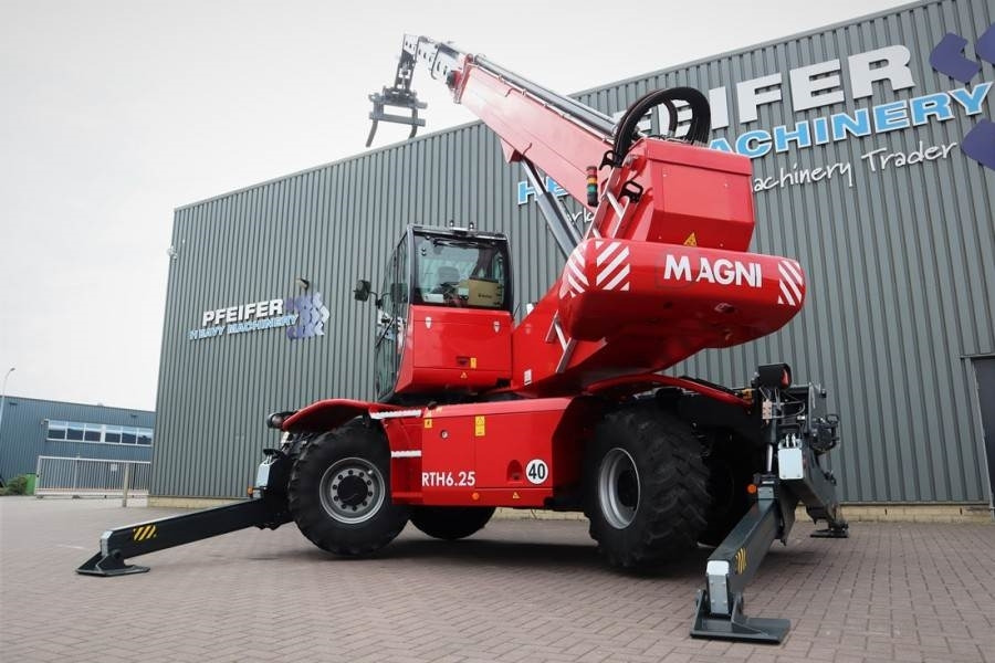 آلة رفع ونقل تلسكوبية Magni RTH 6.25 Valid inspection, *Guarantee! 6t Cap. 25m: صورة 8