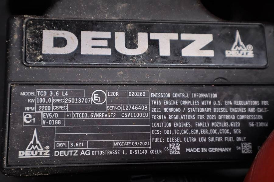 آلة رفع ونقل تلسكوبية Magni RTH 6.25 Valid inspection, *Guarantee! 6t Cap. 25m: صورة 15