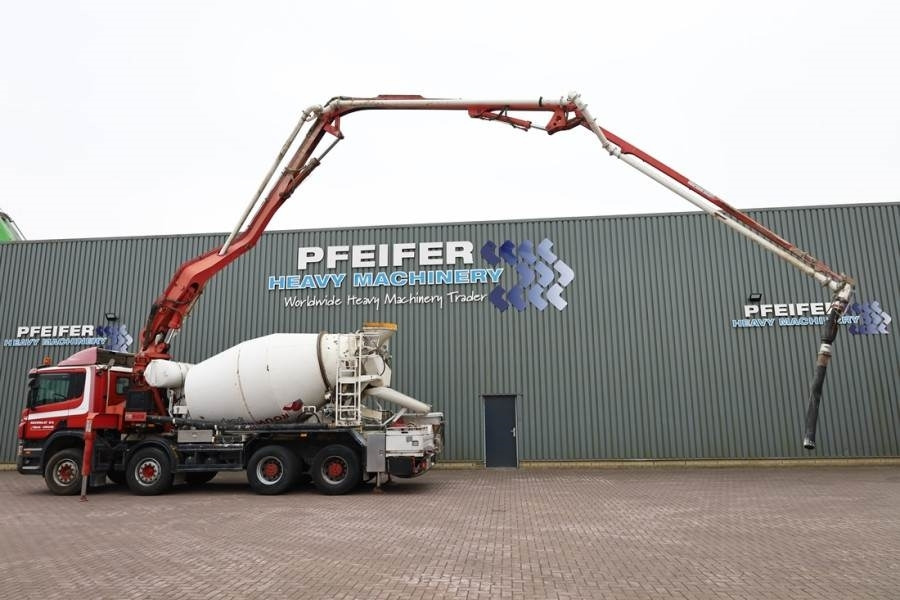 Scania 8x4 With Putzmeister PUMI 24-3.67CS Truck-mounted - رأس تريلا: صورة 3 Scania 8x4 With Putzmeister PUMI 24-3.67CS Truck-mounted - رأس تريلا: صورة 3