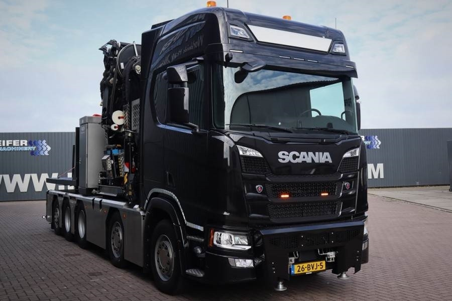 رافعة لجميع التضاريس Scania R540 B10x4 With CORMACH 150tm Crane Valid inspecti: صورة 8