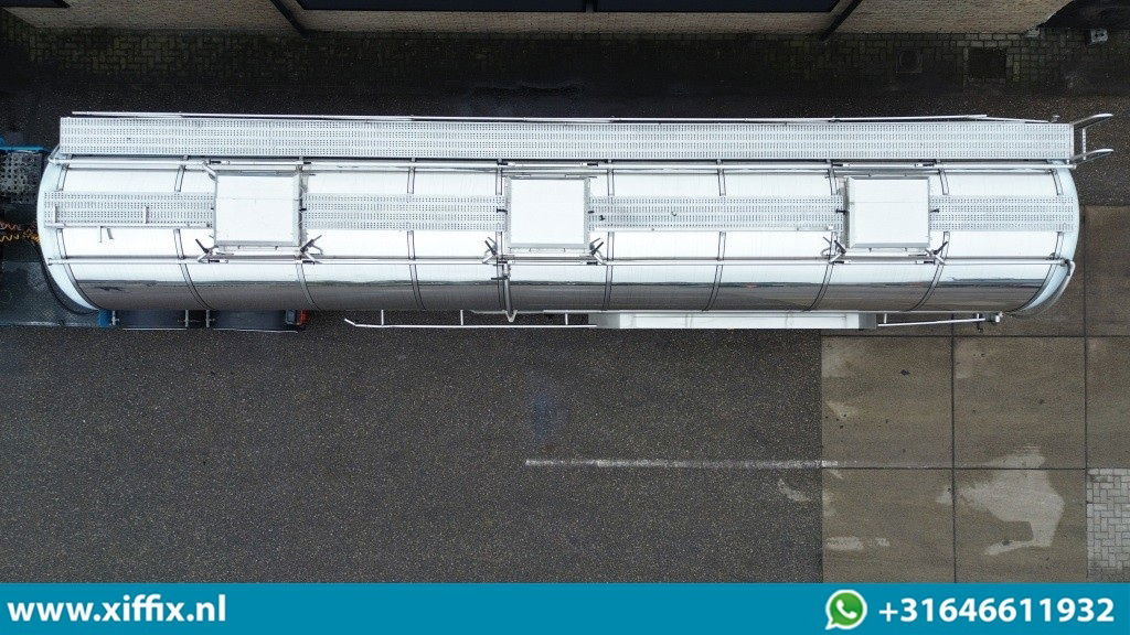 Burg 3-ass. Geisoleerde RVS tank oplegger / Food / 1 Compartiment - نصف مقطورة صهريج: صورة 3 Burg 3-ass. Geisoleerde RVS tank oplegger / Food / 1 Compartiment - نصف مقطورة صهريج: صورة 3