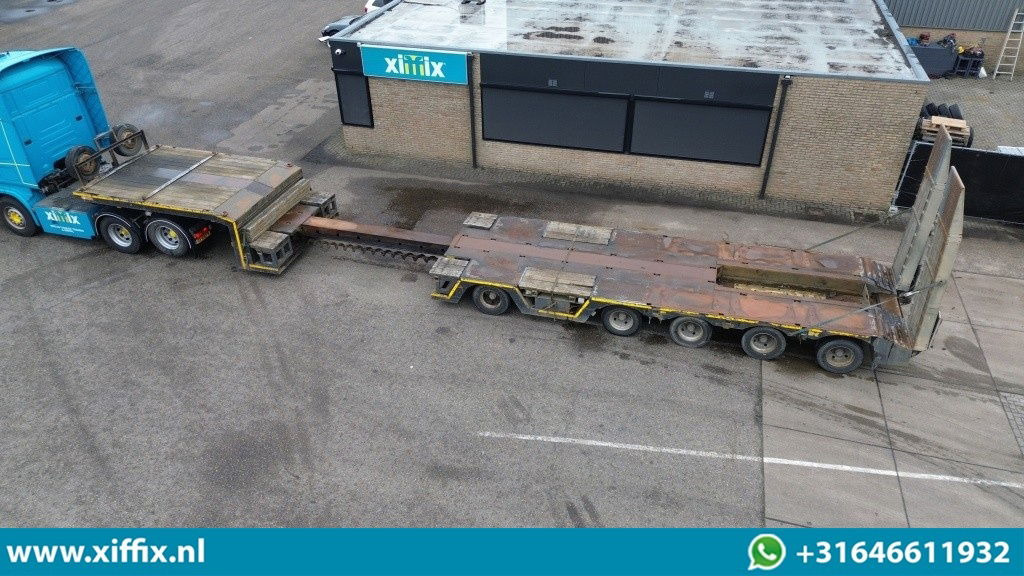 Lintrailers 5-ass. Uitschuifbare semi dieplader met hydr. Kleppen / 275 cm. Bree - نصف مقطورة بلودر منخفض: صورة 2 Lintrailers 5-ass. Uitschuifbare semi dieplader met hydr. Kleppen / 275 cm. Bree - نصف مقطورة بلودر منخفض: صورة 2