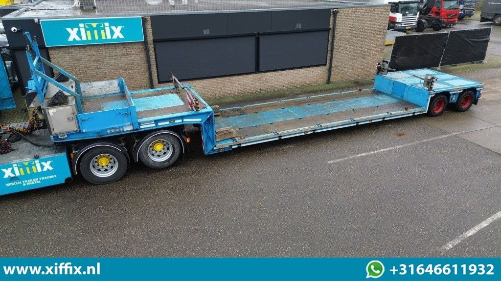 Meusburger 2-ass. Dieplader / Halb assen / 2x gestuurd - نصف مقطورة بلودر منخفض: صورة 1 Meusburger 2-ass. Dieplader / Halb assen / 2x gestuurd - نصف مقطورة بلودر منخفض: صورة 1