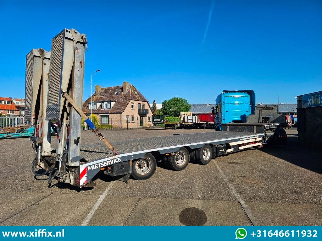 Meusburger 3-ass. Semi dieplader met dubbele hydr. Kleppen en hydr. Verstelbare - نصف مقطورة بلودر منخفض: صورة 4 Meusburger 3-ass. Semi dieplader met dubbele hydr. Kleppen en hydr. Verstelbare - نصف مقطورة بلودر منخفض: صورة 4